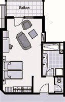Grundriss Juniorsuite